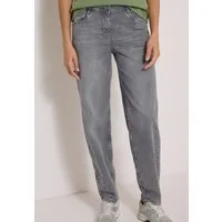 CECIL Loose-fit-Jeans Style Scarlett Barrel Leg mit Stretch
