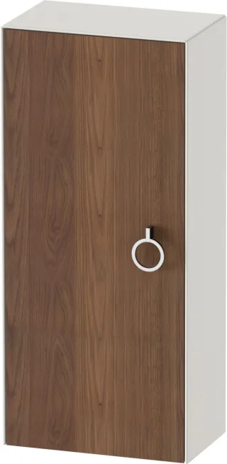 Duravit White Tulip Halbhochschrank Amerikanischer Nussbaum & Nordic Weiß Matt & Seidenmatt 400x240x WT1323L7739