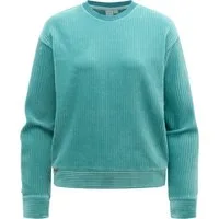Ragwear Sweatshirt Dellani Cordy Langarm Oberteil in Kord-Optik