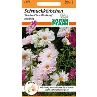 SAMEN PFANN Blumensamen Schmuckkörbchen, Double Click Mix - Saatgut Samen, Cosmos bipinnatus