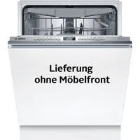 BOSCH vollintegrierbarer Geschirrspüler Serie 4 SMH4ECX28E, 14 Maßgedecke, Automatische Türöffnung für Effizienz, flexible Körbe & Schubladen