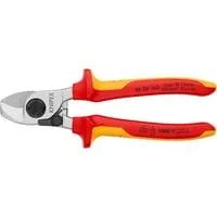 Kabelschere 95 26 165 , Schneid-Zange für Cu- und Al-Kabel, Öffnungsfeder, VDE