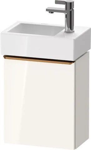 Duravit D-Neo Waschtischunterbau wandhängend Weiß Hochglanz 364x222x440 mm - DE4218R04220000 DE4218R04220000