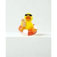 Close Up Badezimmer-Set Badeente mit Schwimmring Summertime