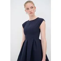 adL Sommerkleid Plissiertes Minikleid