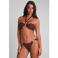 Moda Minx Bikini-Hose (1-St., Panty) mit tollen Schmuckelementen