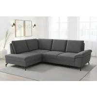 sit&more Ecksofa Chelsea L-Form, B: 264 cm, mit Armteil-& Sitztiefenverstellung, optional Bettfunktion und Bettkasten