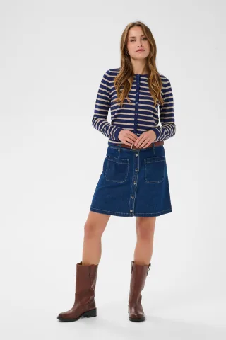 Strickjacke MilaSZ Strickjacke Gerade Passform