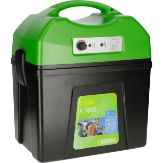 Kerbl TITAN A 1600 Weidezaungerät grün/schwarz - 392521