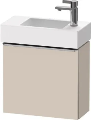 Duravit D-Neo Waschtischunterbau wandhängend Taupe Matt 484x222x440 mm - DE4219L70910000 DE4219L70910000