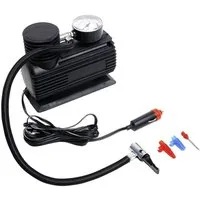 EUFAB Kompressor Mini Kompressor 12V 17bar 21066, Analoges Manometer