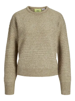 JJXX - JXMILLY STRUCTURE CREW NECK KNIT SN kelp - Gr. - XS