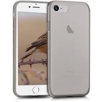 kwmobile Handyhülle Hülle für Apple iPhone SE / 8 / 7, Silikon Handyhülle transparent - Handy Case gummiert