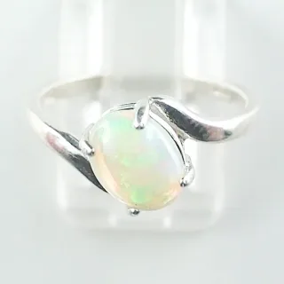 Opalring aus 925er Sterling Silber mit einem 1,02ct. mit Multicolor Welo Opal
