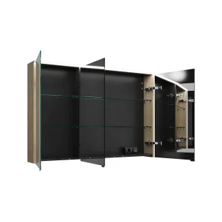 Burgbad Spiegelschrank Eqio 800x1200x170 Eiche Dekor Cashmere, SPGS120RF3180 SPGS120RF3180