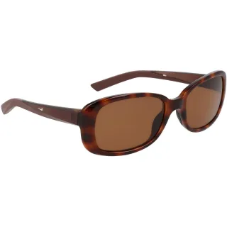 Nike - "Breeze" Oval-Sonnenbrille für Herren/Damen Unisex, Kunststoff (Braun)