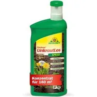 Neudorff Unkrautbekämpfungsmittel Finalsan UnkrautLos Speed 1 Liter, ohne Glyphosat! gegen Unkraut, Moos und Algen, Schnell wirkender Unkrautvernichter, Wirkt in 1 Stunde
