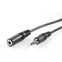 VALUE 3,5mm Verlängerungskabel ST / BU Audio-Kabel, Klinke 3,5 mm, 3-polig Stereo (Mini-Klinke) Männlich (Stecker), Klinke 3,5 mm, 3-polig Stereo (Mini-Klinke) Weiblich (Buchse) (200.0 cm)