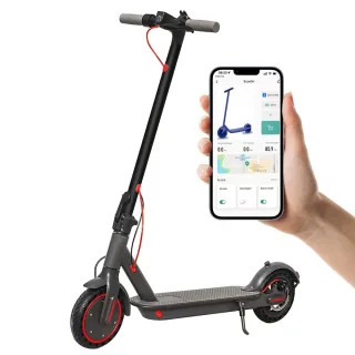 [EU DIRECT] AOVOPRO TUYA Electric Scooter 36V 10.5Ah Battey 350W Motor Recommended Top Speed 25KM/H 8.5inch Tires 16KM M