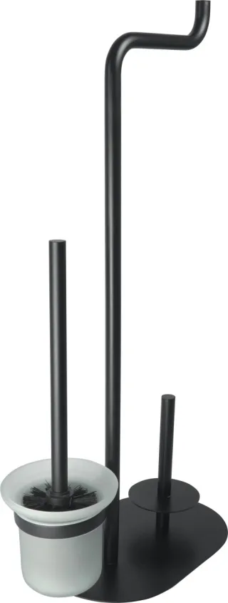 Neuesbad Serie 600 WC-Ständer, Oberfläche: schwarz matt NB1ADI_N7321