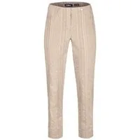 ROBELL Stoffhose Style BELLA Capri 7/8 federleichte Sommer-Hose für heiße Tage Pflegeleicht und schnell trocknend