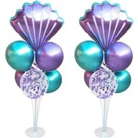 feinlux Aufblasbares Partyzubehör Kinderparty-Dekoration 18 Geburtstag Deko Set, Einfacher Zusammenbau, Hochwertige Folienballons