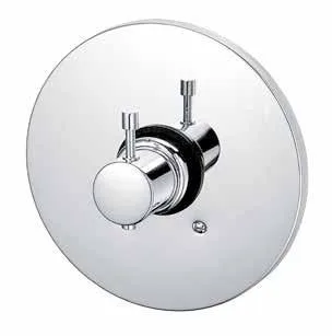 KAJA-Ipuri Thermostat-Fertigmont.-Satz f. Einbaukörper ohne Absperrung, chrom 34562-C