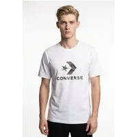 Converse T-Shirt mit Rundhalsausschnitt, Kurzarm, aus Baumwolle