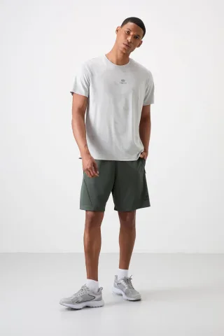 Herren Polyester Strick Sweatshorts