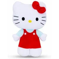 SANRIO Kuscheltier Hello Kitty Kuscheltier Plüschtier 23 cm Stofftier Schleife rot (Set, 1-St., Geschenk-Set), Stofftier Sale Geschenke für Mädchen Jungen Kinder Babys spielen