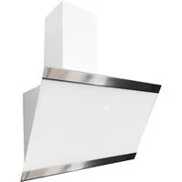 CH 89060 W, Dunstabzugshaube weiß/edelstahl, 60 cm