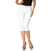 heine Jerseyhose Capri-Hose leicht vertieft