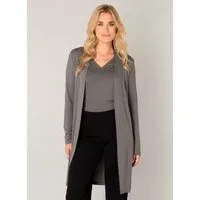 Base Level Longstrickjacke Yayla long ohne Verschluss