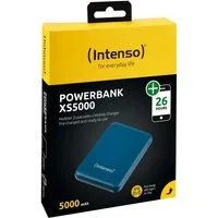 Intenso Powerbank mobile Slim XS 5000 mAh Typ A / C USB OUT petrol Powerbank