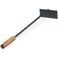 relaxdays Ascheschaufel Aschekratzer mit Holzgriff, (1 St)