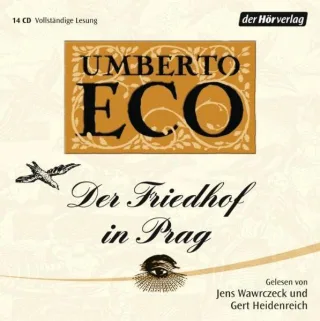 Der Friedhof in Prag [Audio CD] [2011] Eco Umberto Heidenreich Gert Wawrczeck Jens