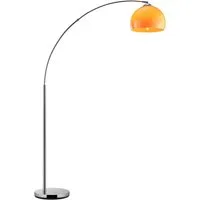Brilliant Bogenlampe Vessa - Bogenstehleuchte, ohne Leuchtmittel, Stehlampe Wohnzimmer, H 166 cm, B 122 cm, E27-Fassung, Bogenleuchte