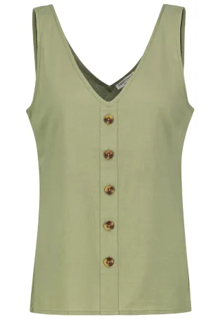 Authentic Style - DOB Blusen Top bright sage green - Gr. - S