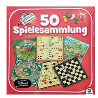 Schmidt Spiele Spielesammlung mit 50 Spielmöglichkeiten - Party und Familienspiel