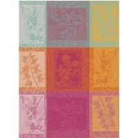 Garnier Thiebaut Geschirrtuch Geschirrtuch Mille Végétaux Arc-en-ciel 56x77 cm, (1-tlg., 1 x Geschirrtuch), jacquard-gewebt