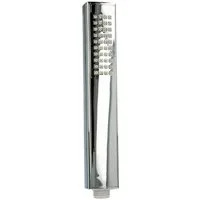 tecuro Duschbrause DESIGN - Stabhandbrause ew-036 mit Antikalkdüsen, 1-strahlig