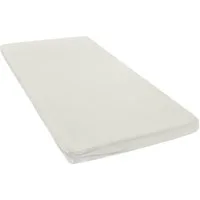 OTTO home Spannbettlaken Topper Basic, in Gr. 90x200, 140x200 oder 180x200 cm, Baumwoll-Jersey, Gummizug: rundum, (1 Stück), Baumwolle, Matratzen bis 8 cm Höhe, Bettlaken, Spannbetttuch, Laken