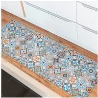 Andiamo Vinylteppich Marrakesch, rechteckig, Höhe: 3,5 mm, abwischbar, rutschhemmend, Fliesen oder Beton Design, auch als Läufer