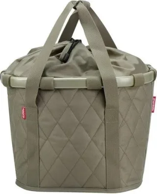 KLICKfix Reisenthel Bikebasket Lenkertasche rhombus olive 15 L