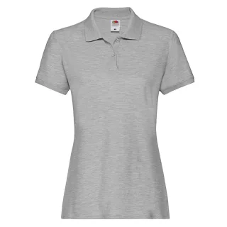 Fruit of the Loom - "Premium" Poloshirt für Damen (Sportliches Heather)