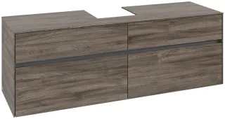 Villeroy & Boch Waschtischunterschrank Collaro C10400 1600x548x500mm Stone Oak C10400RK