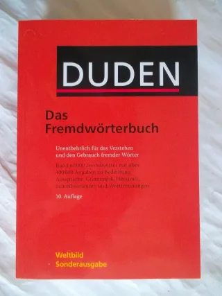 Duden - das Fremdwörterbuch 10. Auflage [Pappbilderbuch] [2010] Dudenverlag
