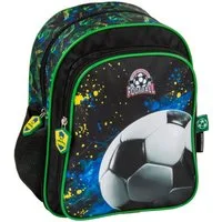 DERFORM Kinderrucksack Fussball Kinder Rucksack 28 cm Kindergarten Tasche Football
