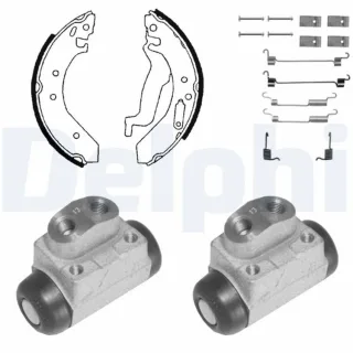 Delphi Bremsbacken hinten Honda Civic Rover 200 400