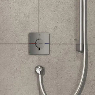hansgrohe ShowerSelect Comfort Q Thermostat 15581000 Unterputz, für 1 Verbraucher, chrom